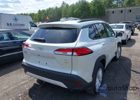 2024 Toyota Corolla Cross Le from USA, damaged, VIN 7MUBAABG7RV089653